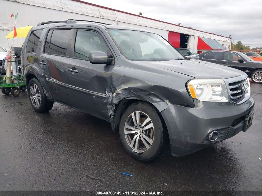 2013 HONDA PILOT EX-L #3035095040