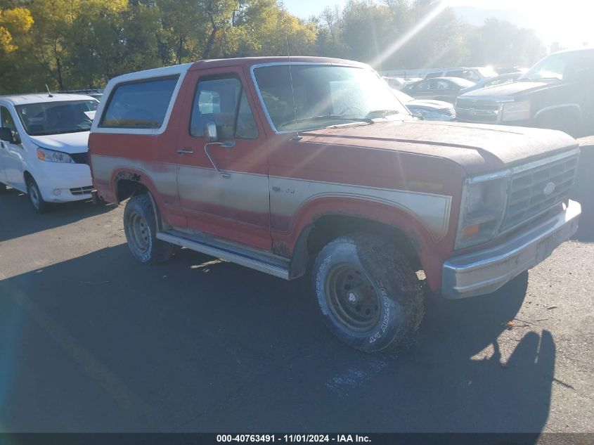 1984 FORD BRONCO U100 #2990356397