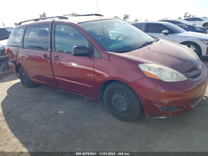 2009 TOYOTA SIENNA LE #3035095028