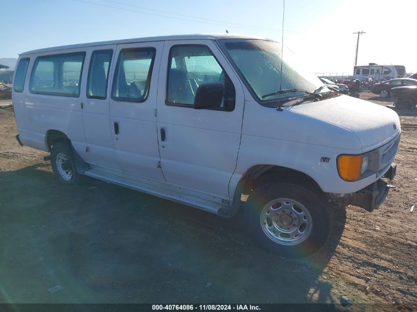 2000 FORD E-350 SUPER DUTY XL/XLT #3026758761