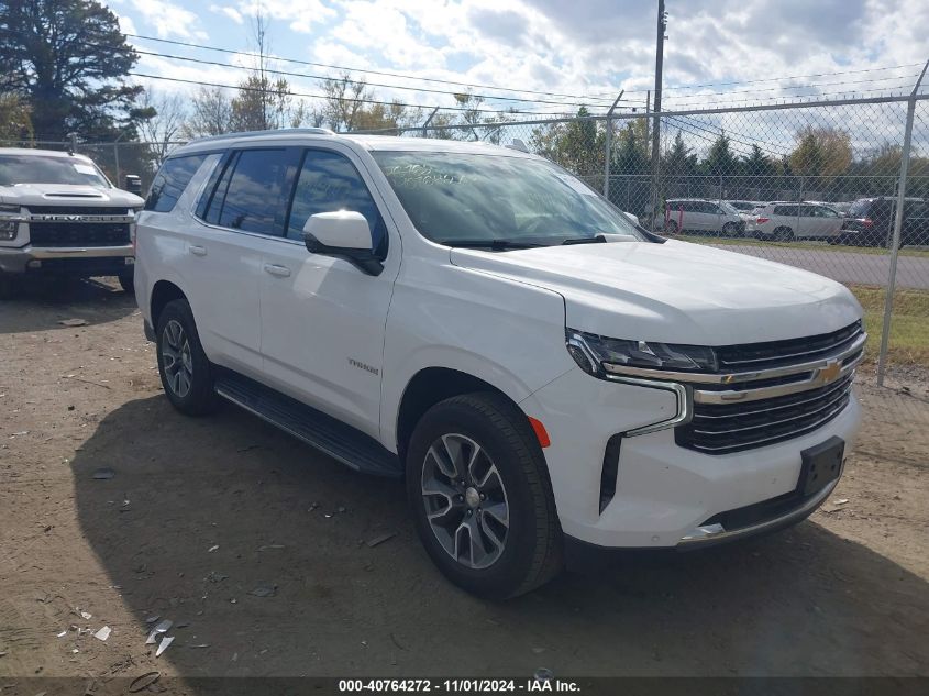 2022 CHEVROLET TAHOE 4WD LT #3037533765