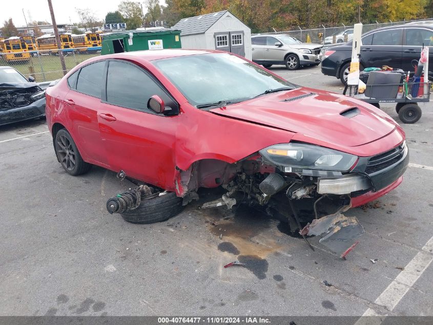 2016 DODGE DART SXT #3035073856