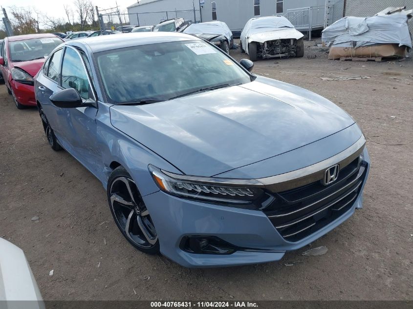 2022 HONDA ACCORD SPORT SPECIAL EDITION #2990346714