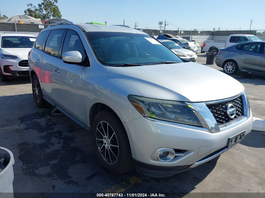 2015 NISSAN PATHFINDER S #3035095191