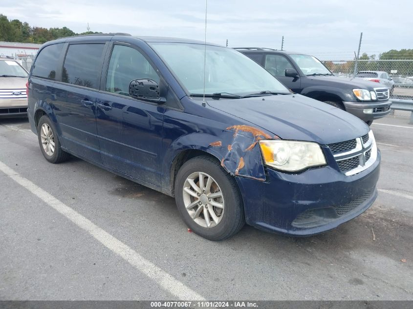 2014 DODGE GRAND CARAVAN SXT #2992821540