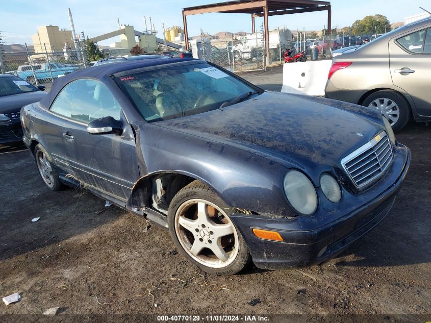 2002 MERCEDES-BENZ CLK-CLASS BASE (A5) #2992814077