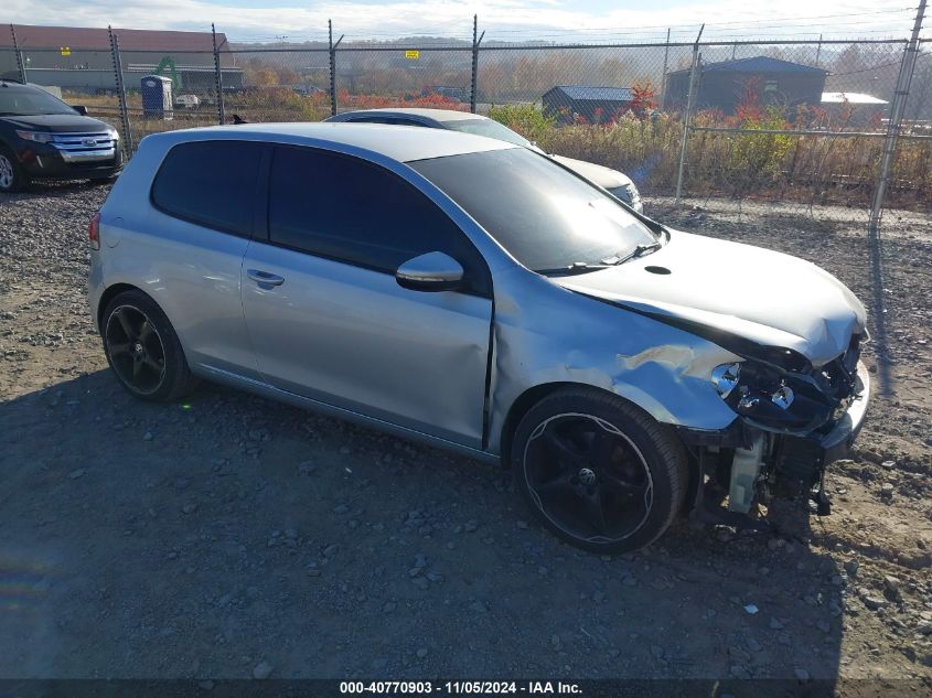 2011 VOLKSWAGEN GOLF TDI 2-DOOR #2995295140