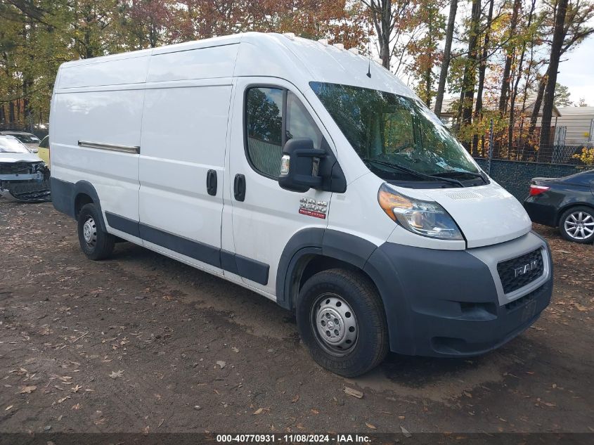 2020 RAM PROMASTER 3500 CARGO VAN HIGH ROOF 159 WB EXT #2990346988