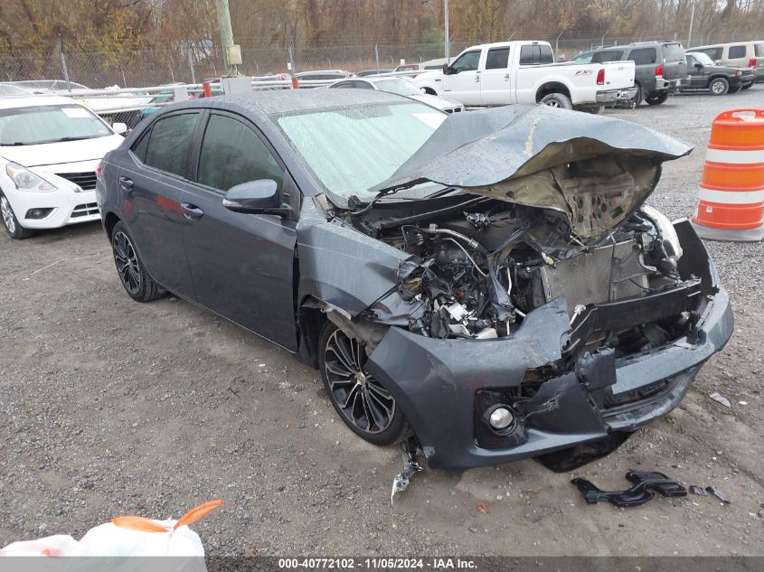 2015 TOYOTA COROLLA S PLUS #2995295088