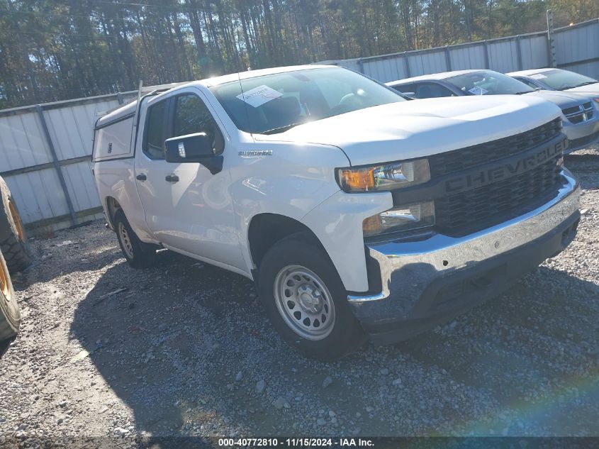 2020 CHEVROLET SILVERADO 1500 2WD  STANDARD BED WT #2997771602