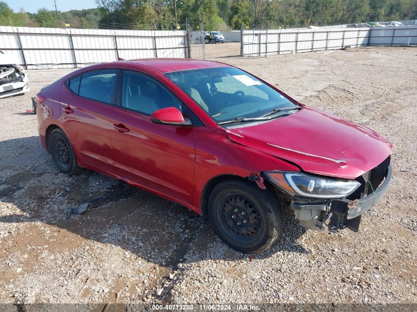 2017 HYUNDAI ELANTRA SE #2992829200