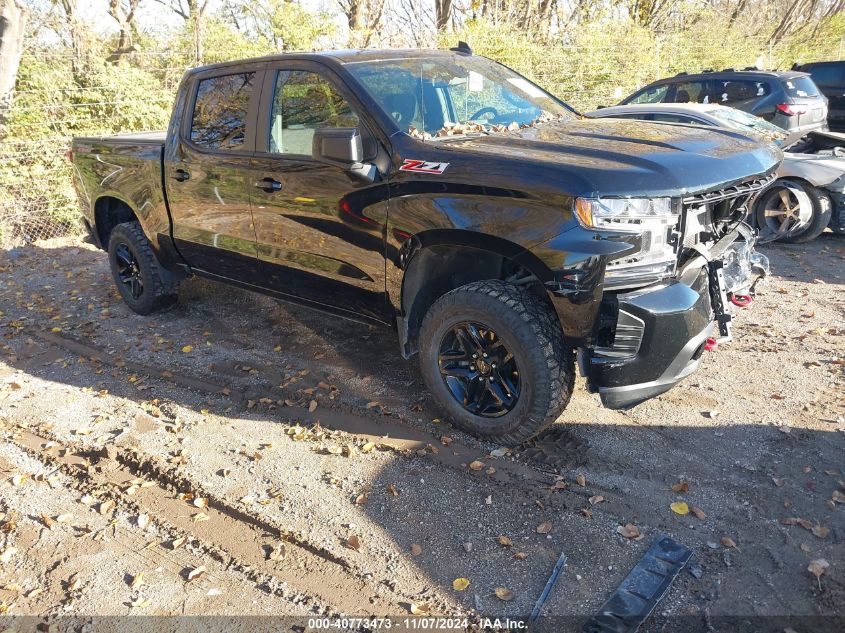 2022 CHEVROLET SILVERADO 1500 LTD 4WD  SHORT BED LT TRAIL BOSS #3056070224