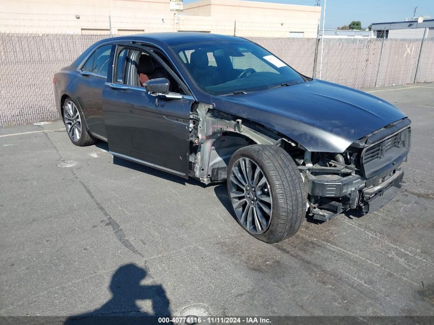 2017 LINCOLN CONTINENTAL RESERVE #2992832363