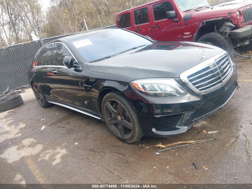 2015 MERCEDES-BENZ S 63 AMG 4MATIC #3019655668