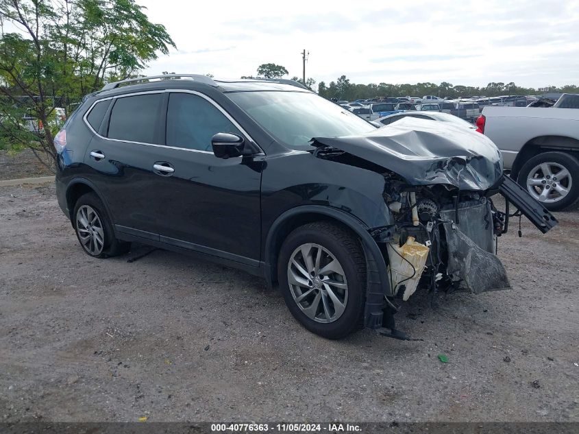 2015 NISSAN ROGUE SL #3035073616