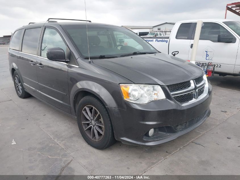 2017 DODGE GRAND CARAVAN SXT #2997781116