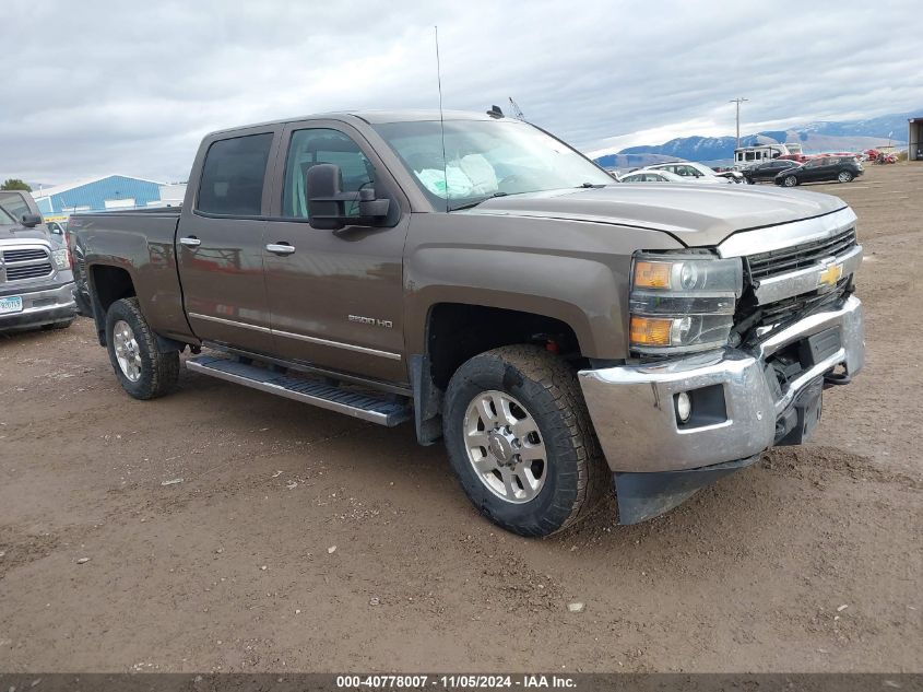 2015 CHEVROLET SILVERADO 2500HD LTZ #3050075562