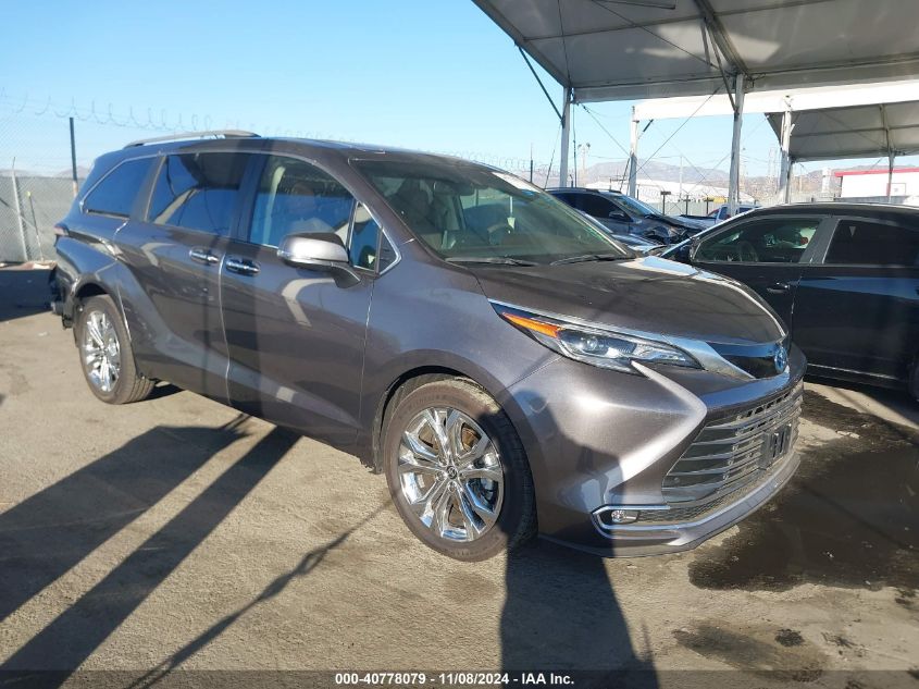 2024 TOYOTA SIENNA PLATINUM #3035094971