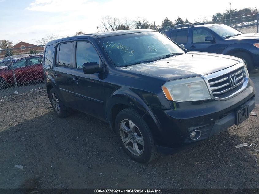 2014 HONDA PILOT EX-L #2995295267