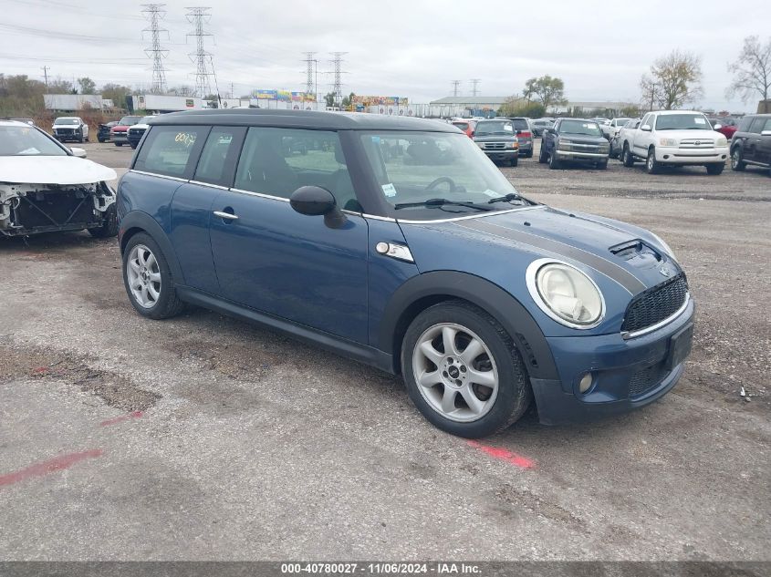 2010 MINI COOPER S CLUBMAN #3037530095