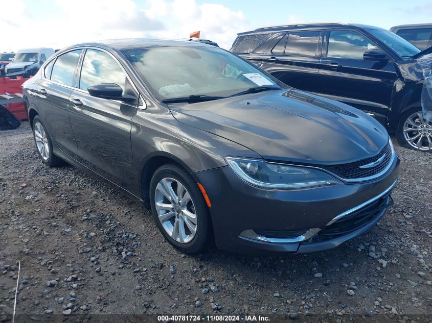 2015 CHRYSLER 200 LIMITED #3035073682