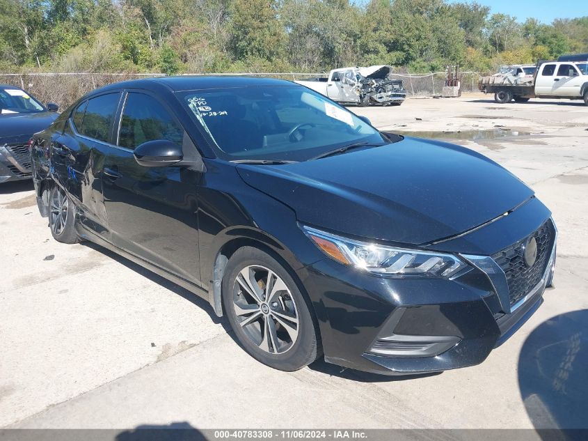 2022 NISSAN SENTRA SV XTRONIC CVT #2995287706