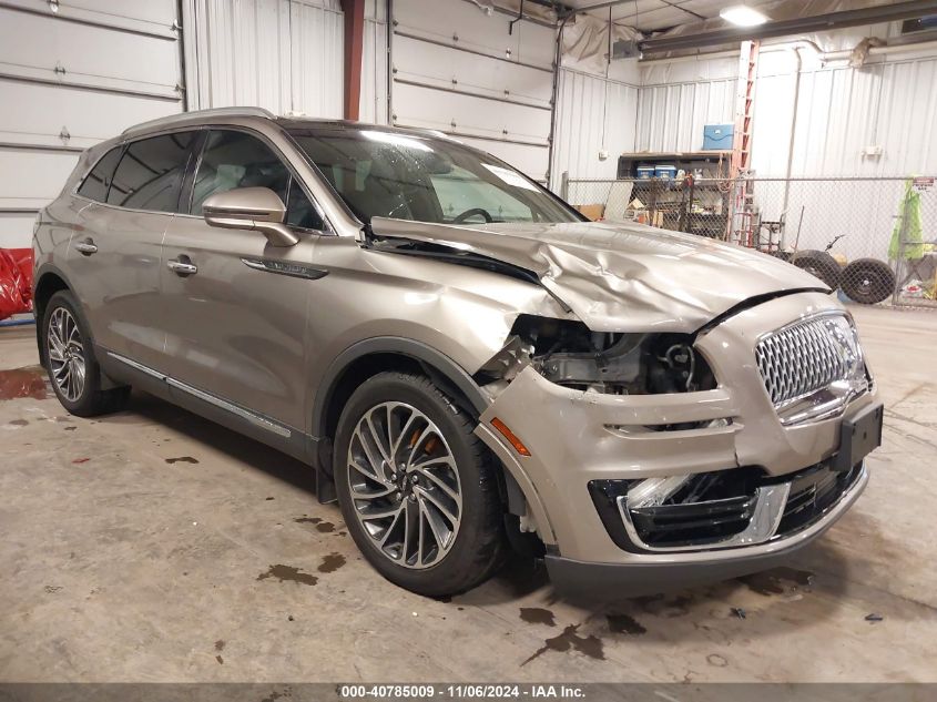 2019 LINCOLN NAUTILUS RESERVE #3046368395