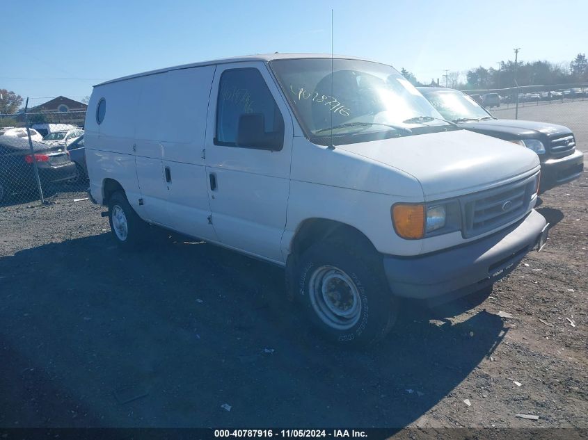 2007 FORD E-250 COMMERCIAL/RECREATIONAL #2995294872