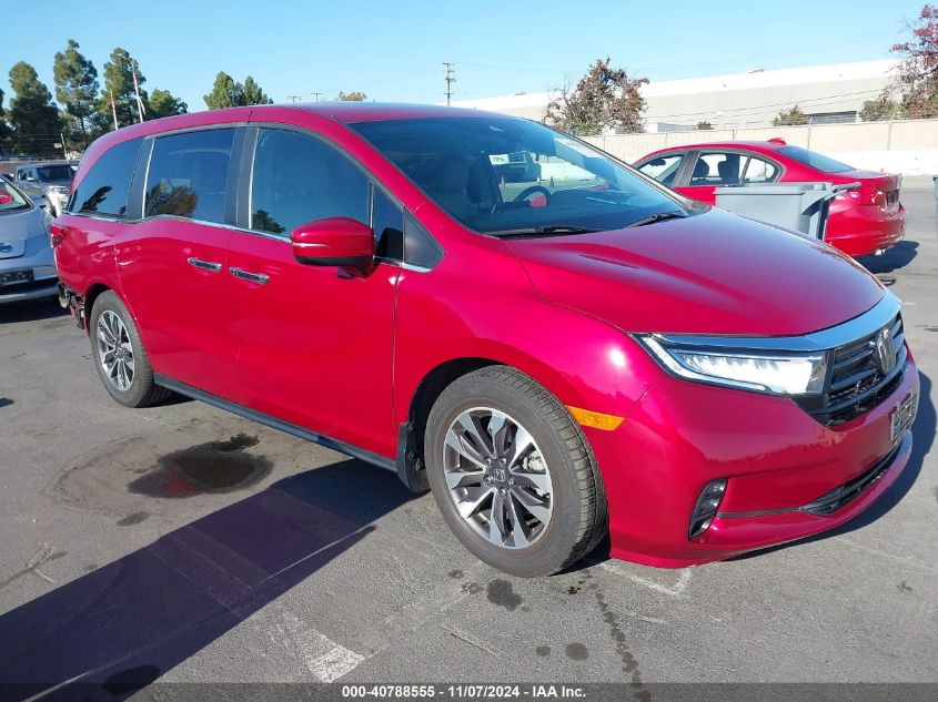 2022 HONDA ODYSSEY EX-L #3035095614