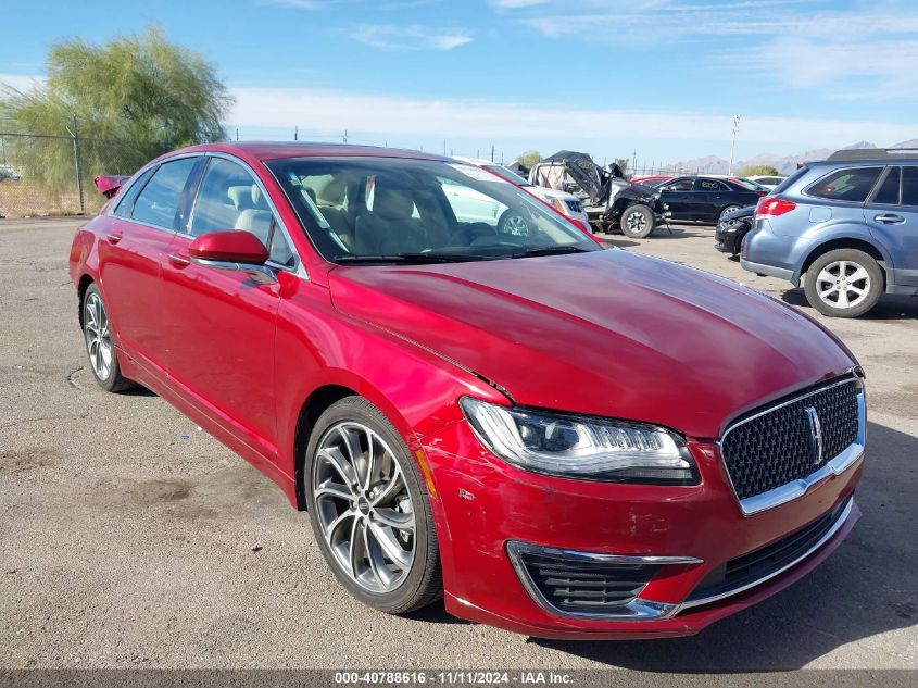 2019 LINCOLN MKZ RESERVE I #3035089529