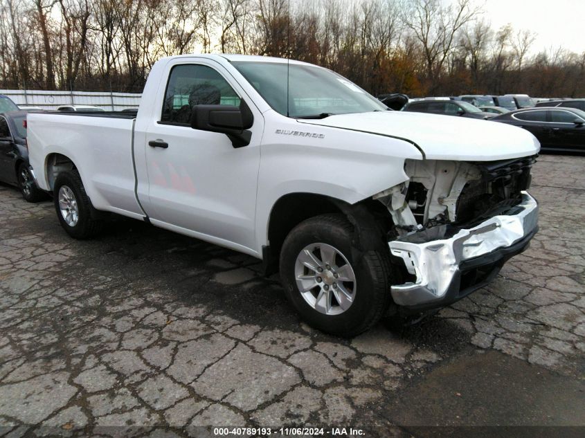 2021 CHEVROLET SILVERADO 1500 2WD  LONG BED WT #2992821606