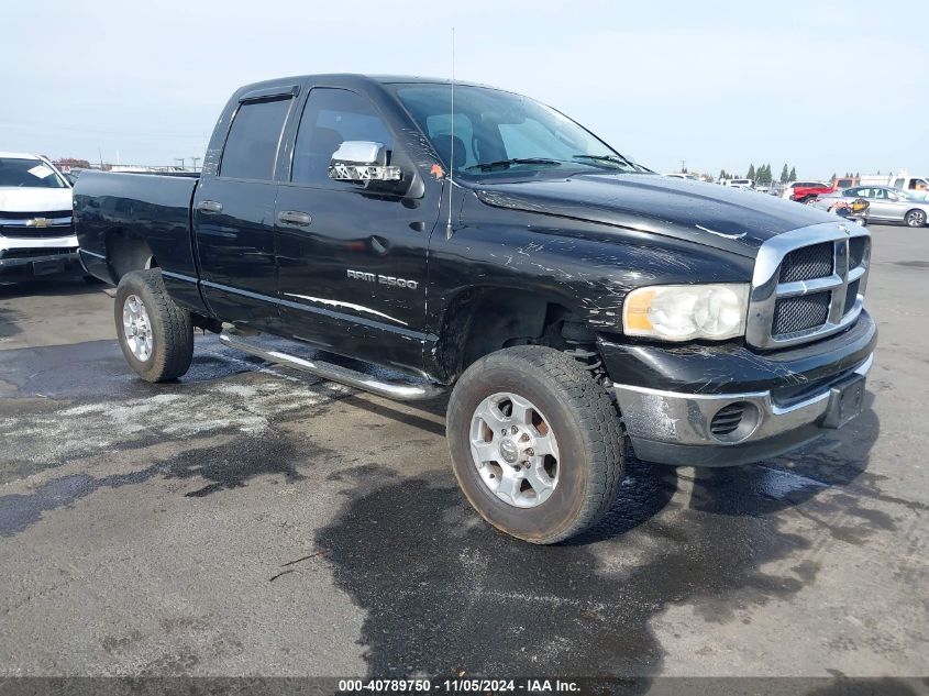 2005 DODGE RAM 2500 SLT/LARAMIE #3035094898