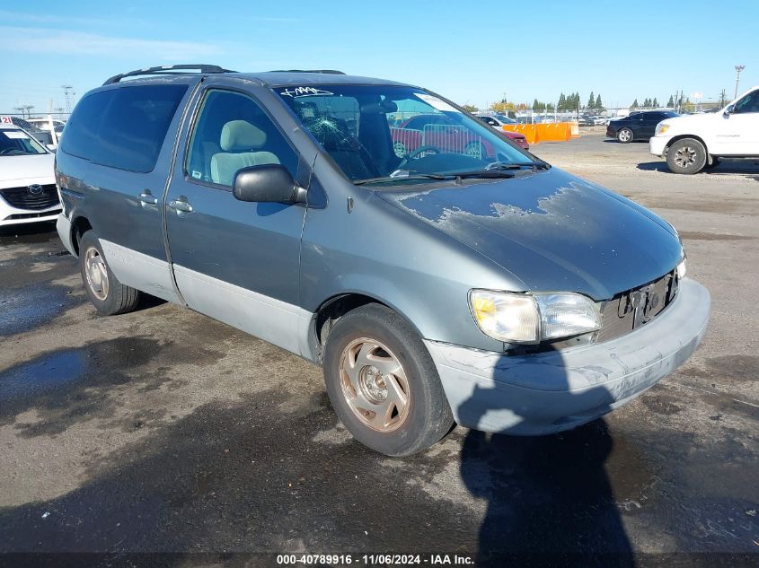 1999 TOYOTA SIENNA LE #3035094896