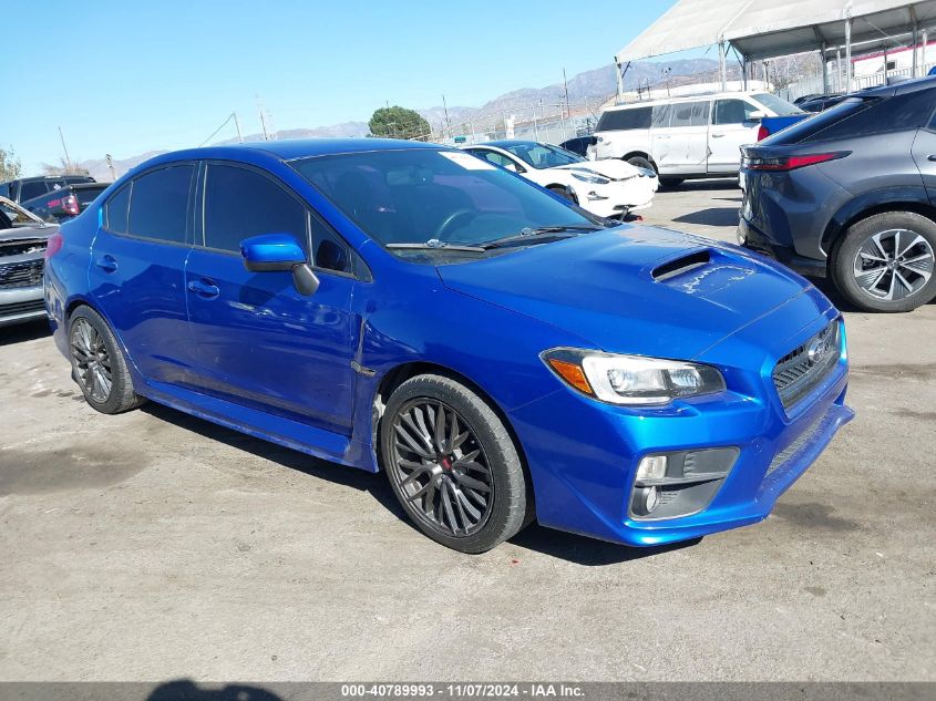 2016 SUBARU WRX LIMITED #3035094891