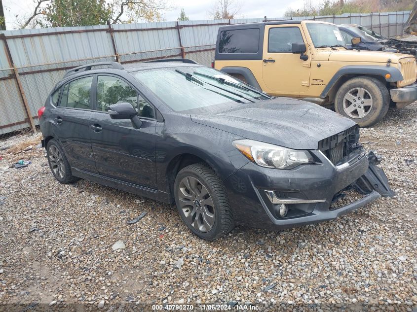 2016 SUBARU IMPREZA 2.0I SPORT PREMIUM #3035073038