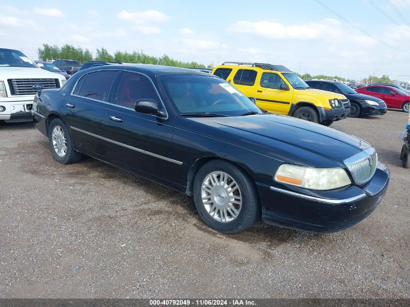 2008 LINCOLN TOWN CAR SIGNATURE LIMITED #2997781037