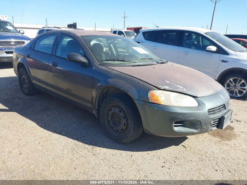 2003 DODGE STRATUS SE #2997781032