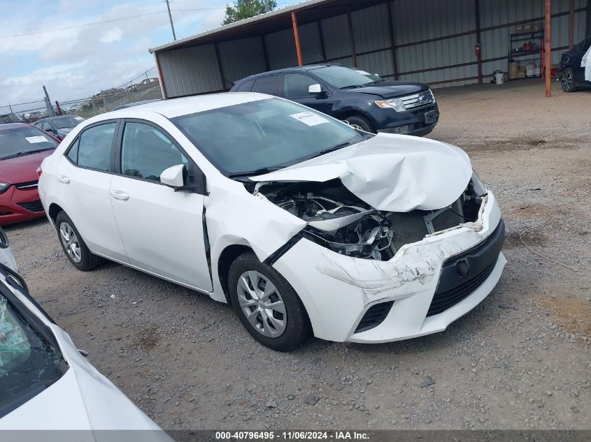 2015 TOYOTA COROLLA L #3032321607