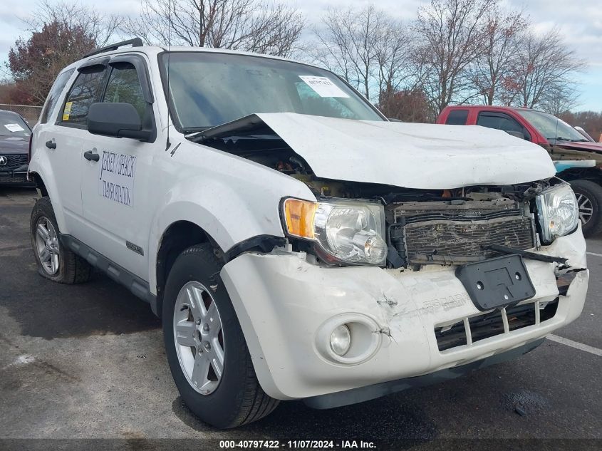 2008 FORD ESCAPE HYBRID #3037525948