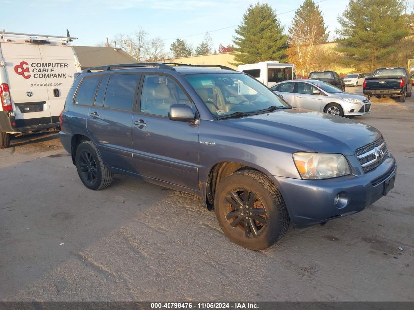 2007 TOYOTA HIGHLANDER HYBRID LIMITED V6 #3005345804