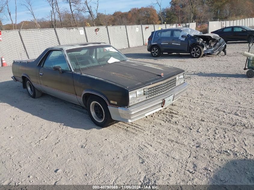 1985 CHEVROLET EL CAMINO #2995294517