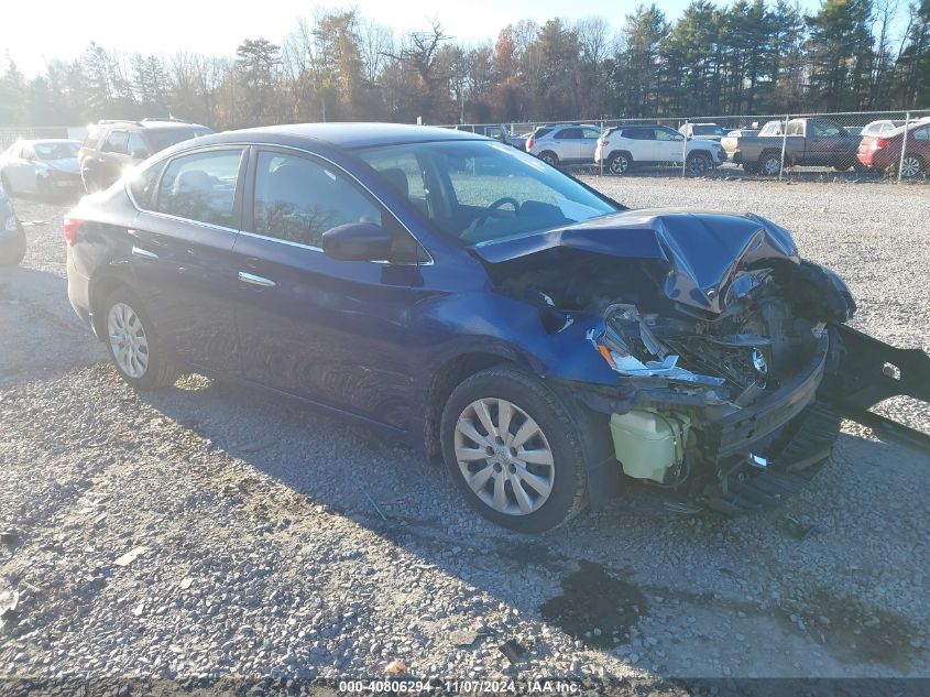 2016 NISSAN SENTRA S #2995294528