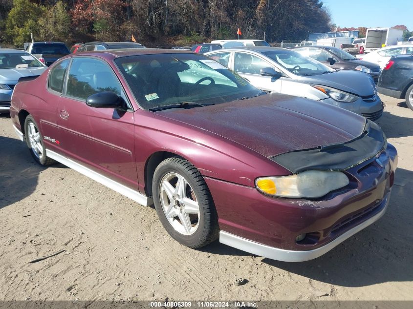 2004 CHEVROLET MONTE CARLO SUPERCHARGED SS #2995294519