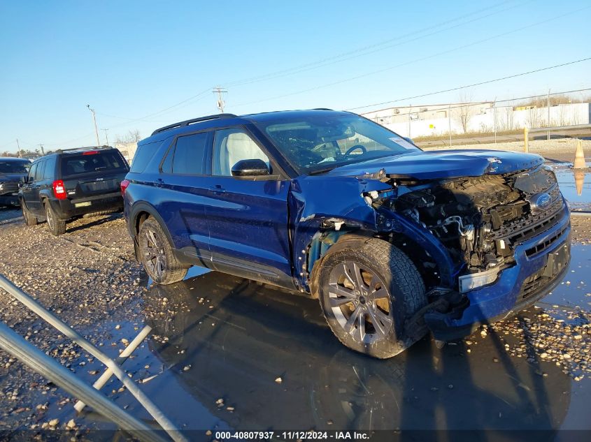 2022 FORD EXPLORER XLT #3035083857