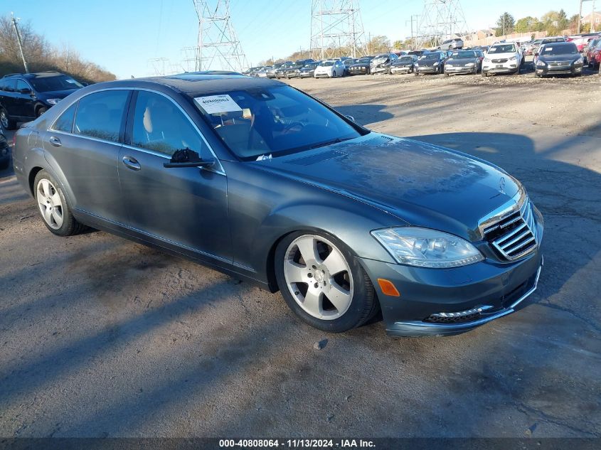 2011 MERCEDES-BENZ S 550 4MATIC #3007839015