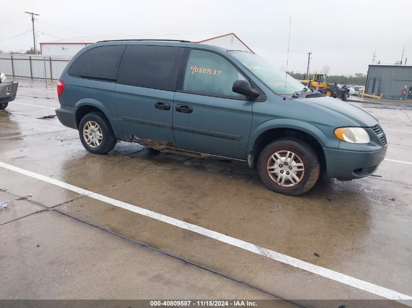 2006 DODGE GRAND CARAVAN SE #2992816283