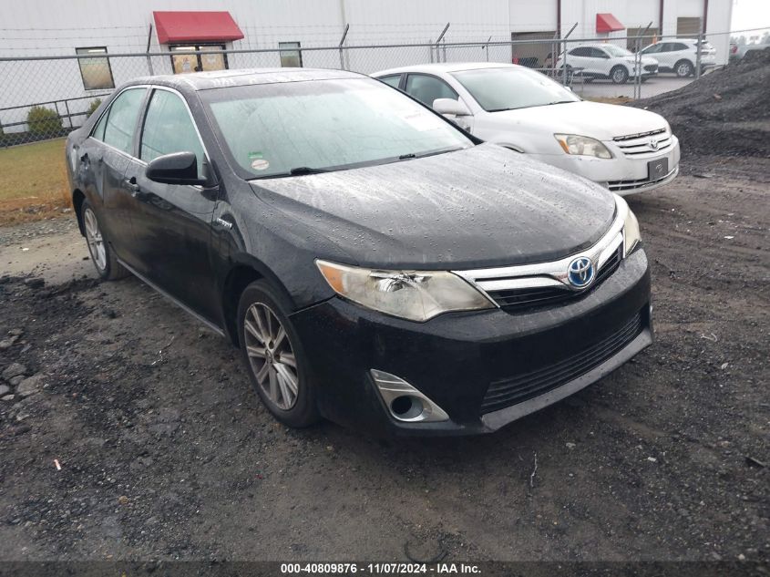 2012 TOYOTA CAMRY HYBRID XLE #3037544909