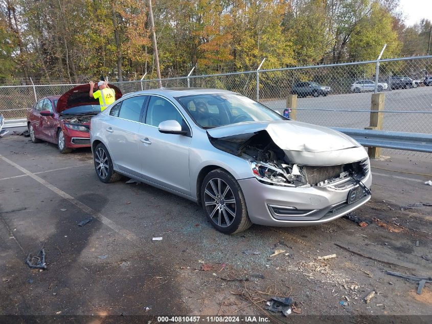 2016 VOLVO S60 INSCRIPTION T5 DRIVE-E PREMIER #3032344029