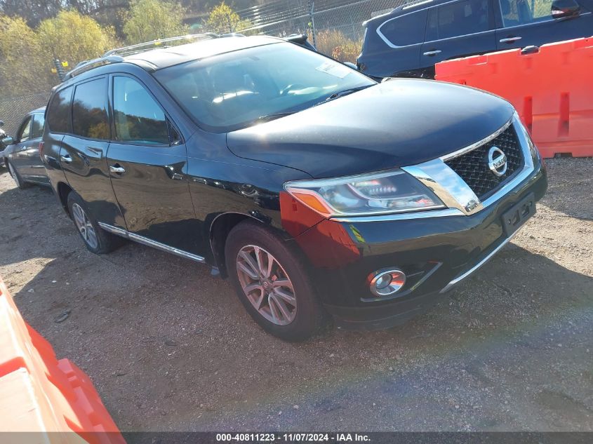 2013 NISSAN PATHFINDER SL #3035083724