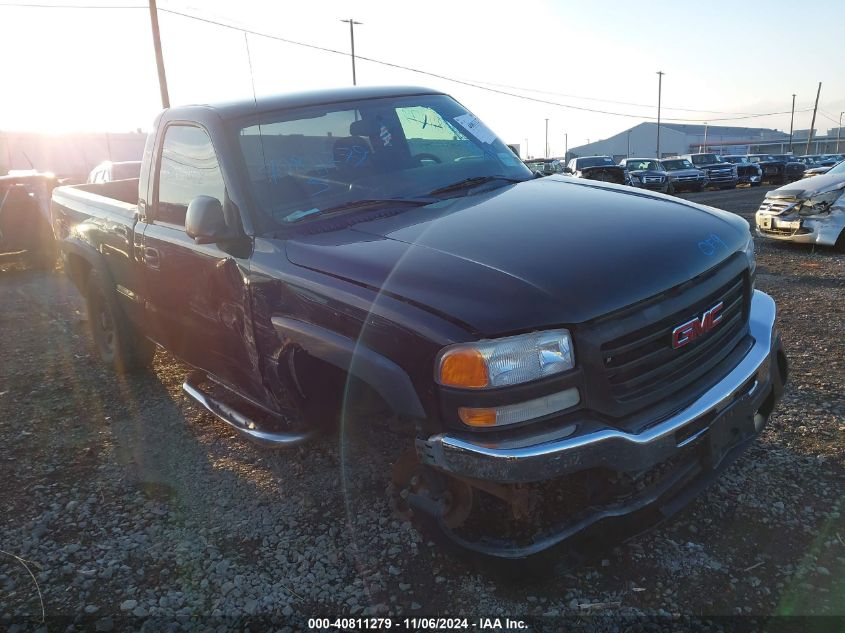 2006 GMC SIERRA 1500 WORK TRUCK #3025488354